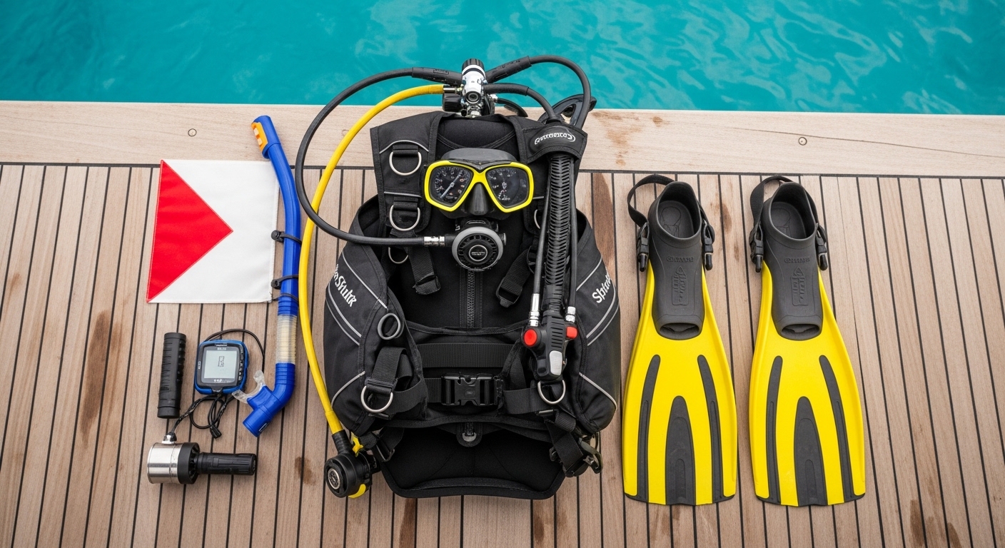 Tauchausrüstung Überblick